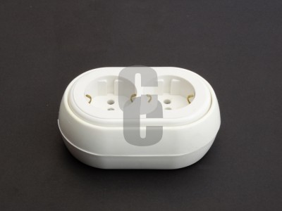 Нови предложения Съединител двоен елипса - БЯЛ                                                                                                                                                                                                                                                                               